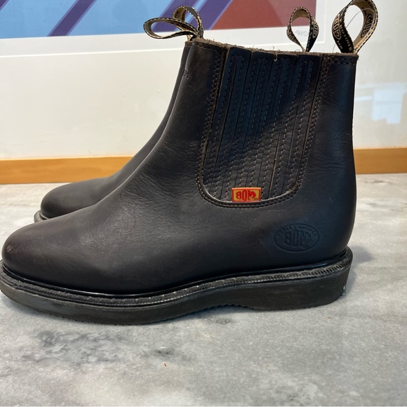 BOM Botas Y Botines brown Chelsea boots US sz 10 - Picture 4 of 13